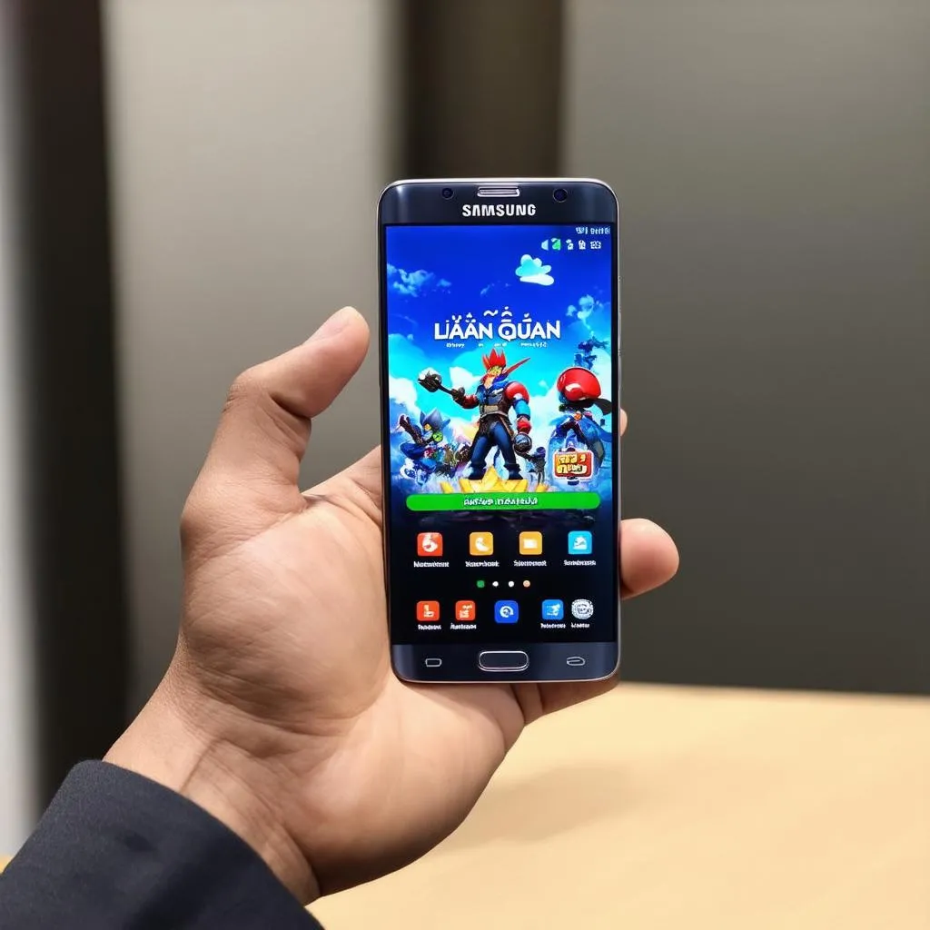 Chơi game Liên Quân Mobile trên điện thoại Samsung