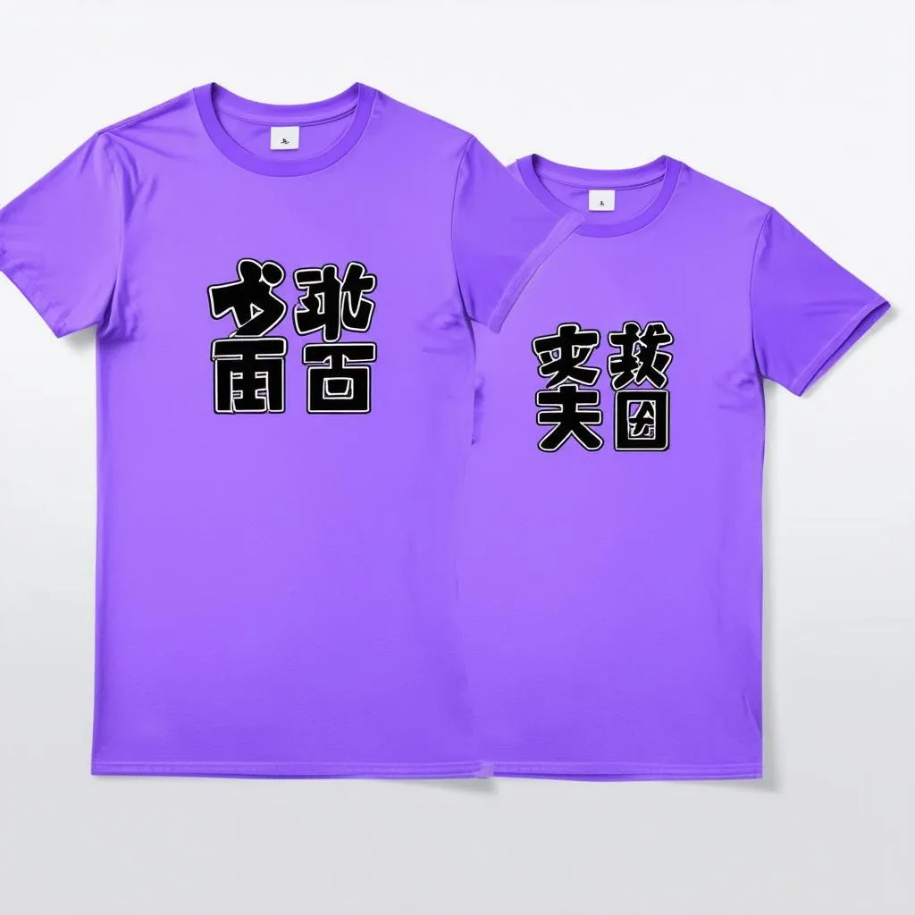 Áo Liên Quân Violet cho cặp đôi