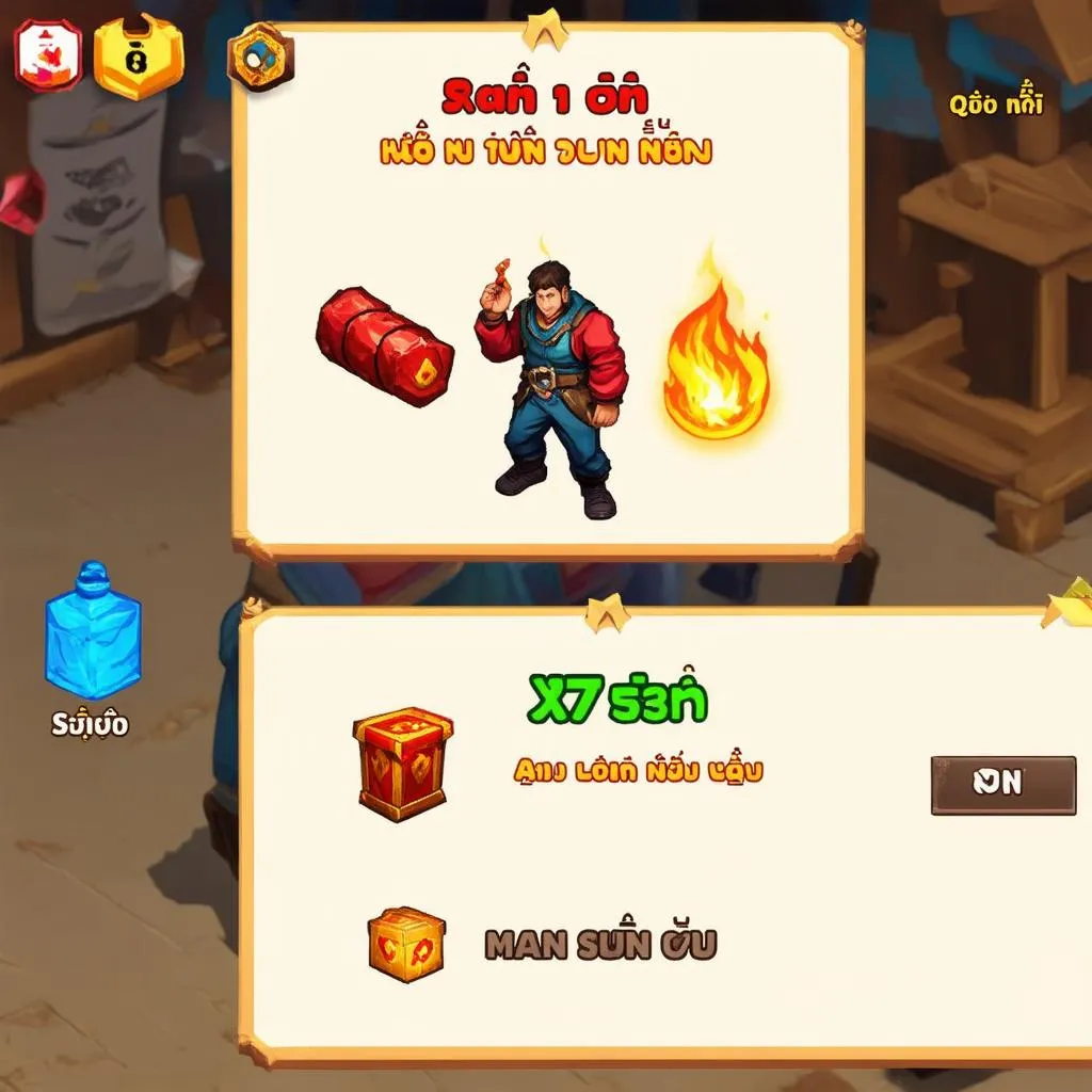 Game thủ Liên Quân đang bán trang bị