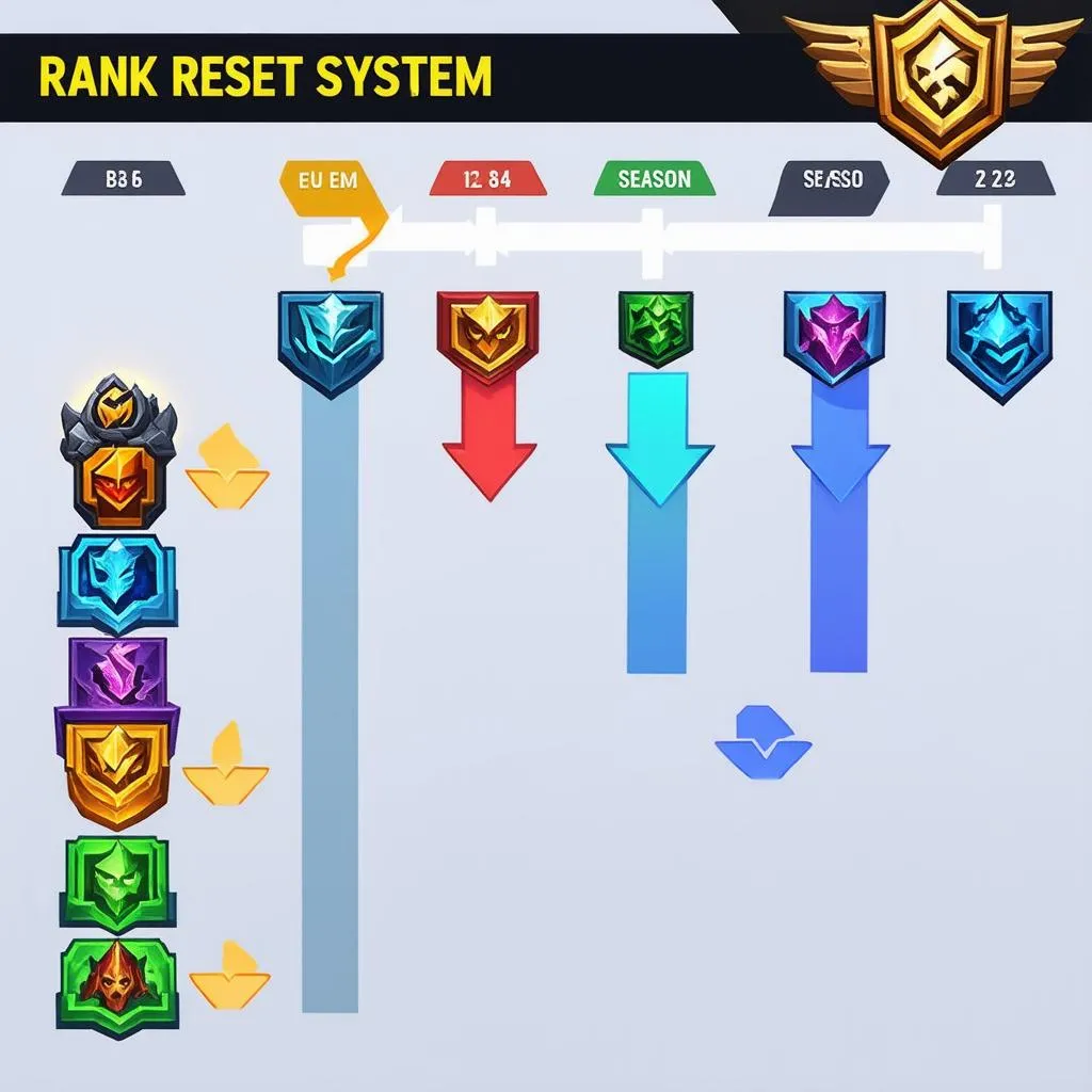 Bảng Reset Rank Liên Quân