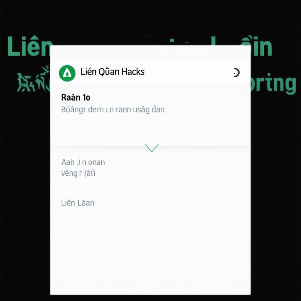 Báo Cáo Hack Liên Quân