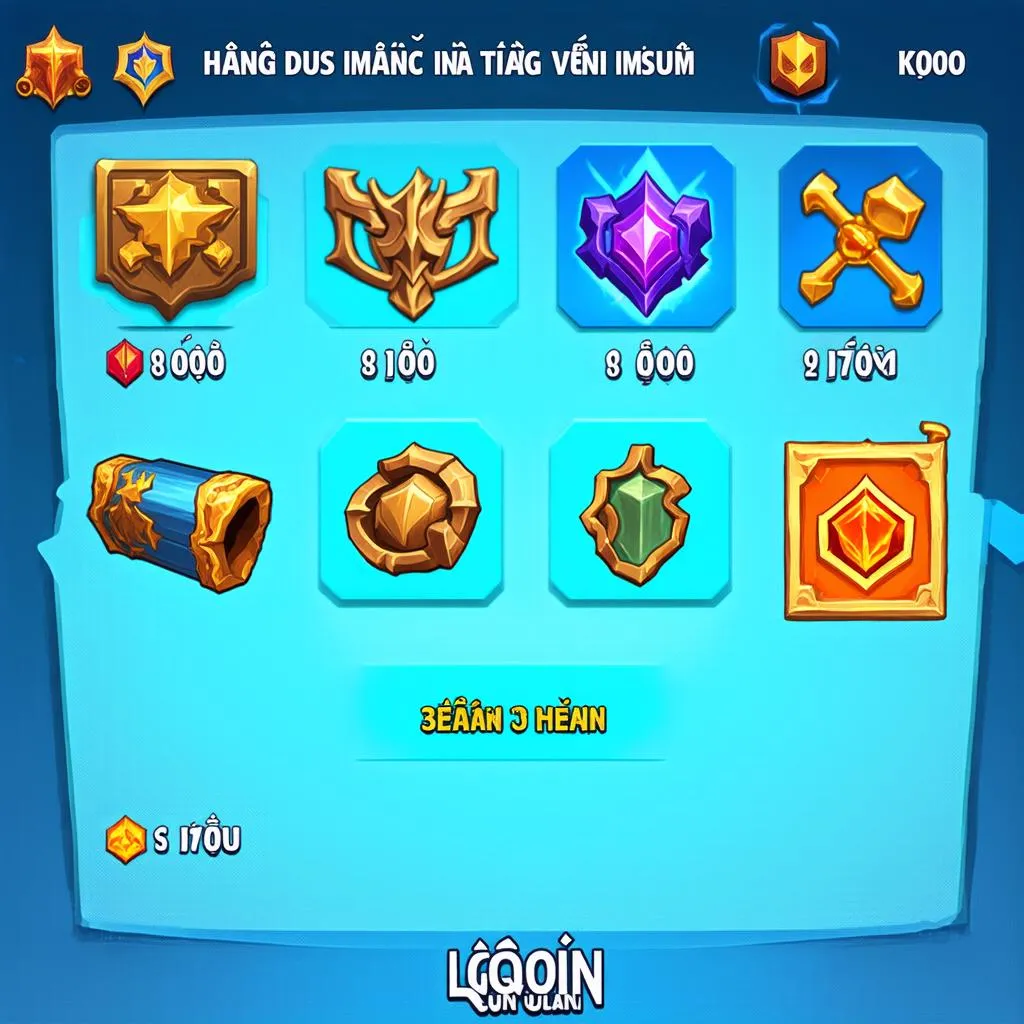 Các vật phẩm giá trị trong game Liên Quân Mobile