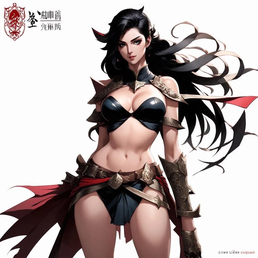 Sexy Liên Quân character design