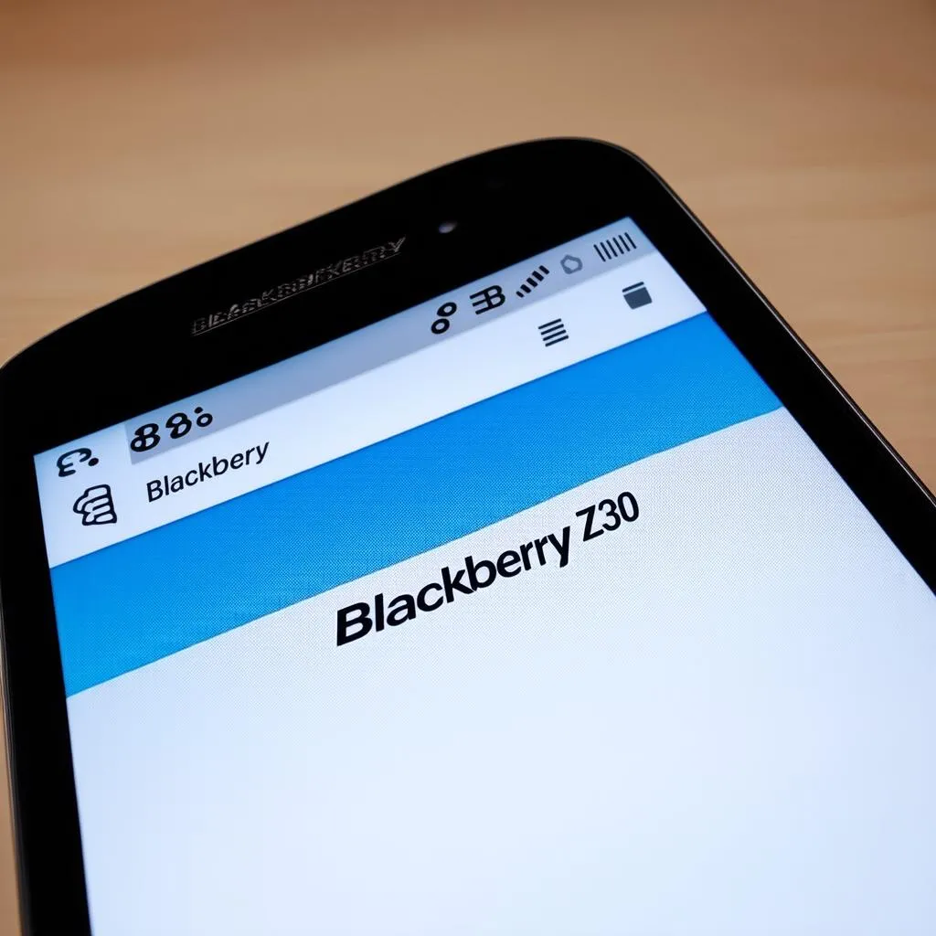 Blackberry Z30