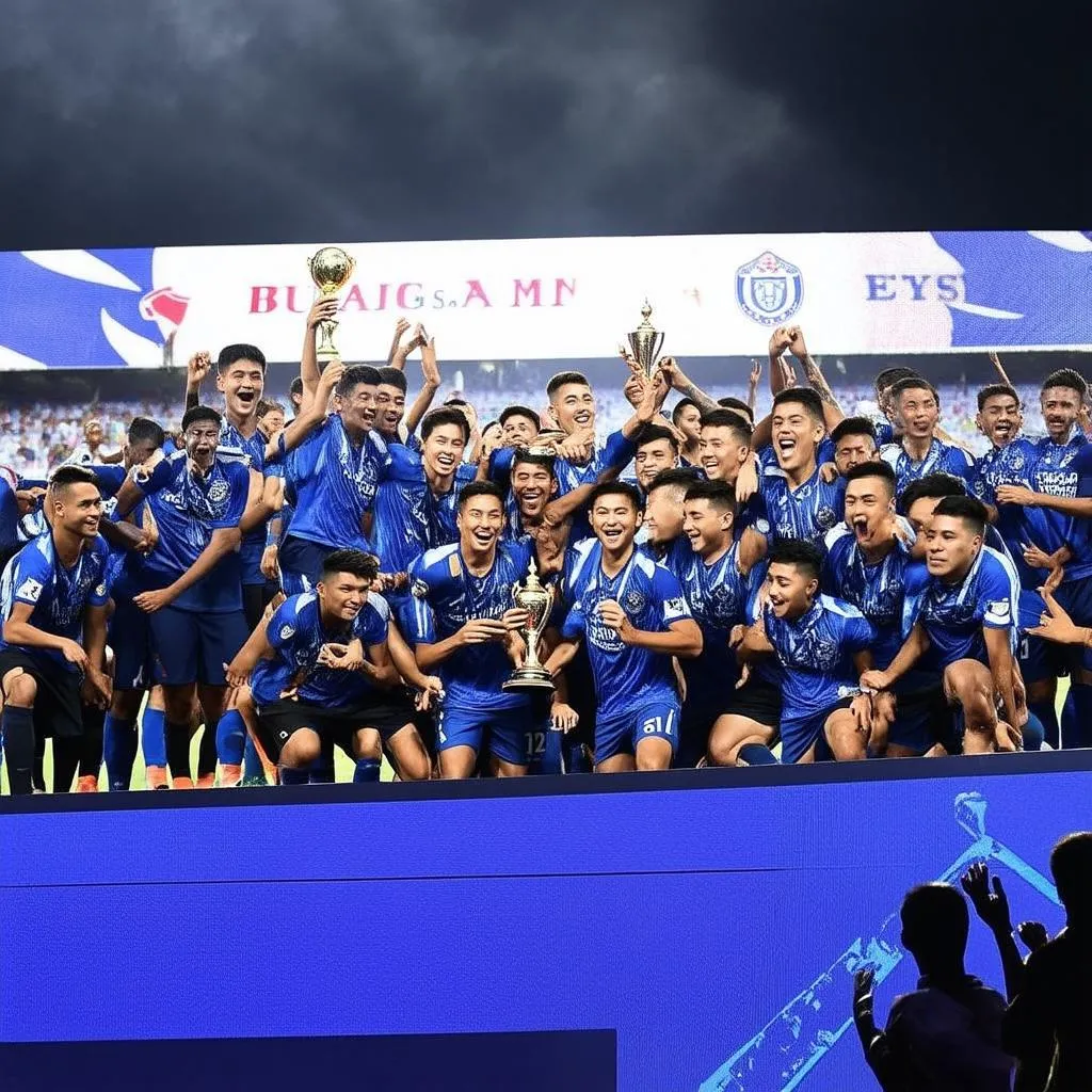 Buriram United Liên Quân Chinh Phục AIC