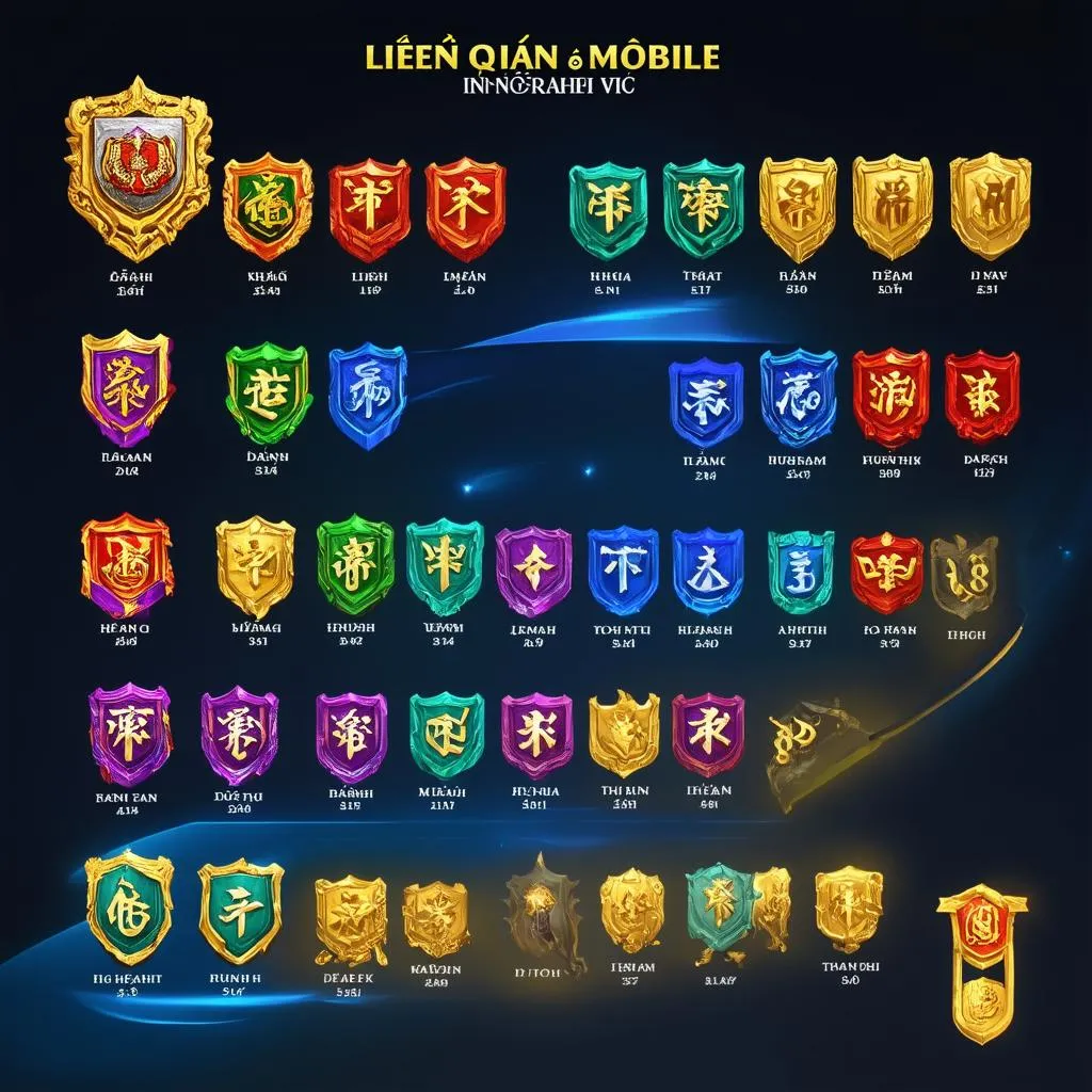 Bảng rank Liên Quân Mobile