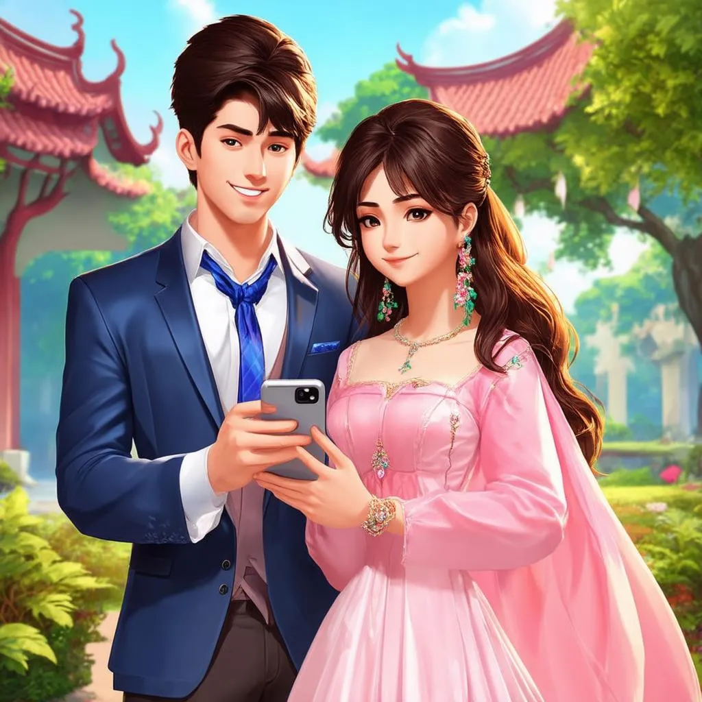 Hình ảnh các cặp đôi trong game Liên Quân Mobile