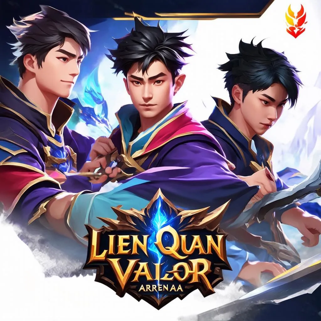 Các game thủ Liên Quân chuyên nghiệp đang thi đấu