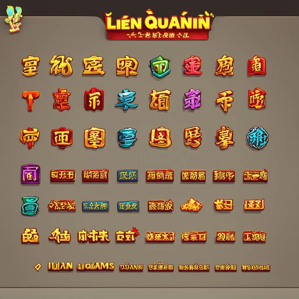 Các kí tự đặc biệt trong game Liên Quân