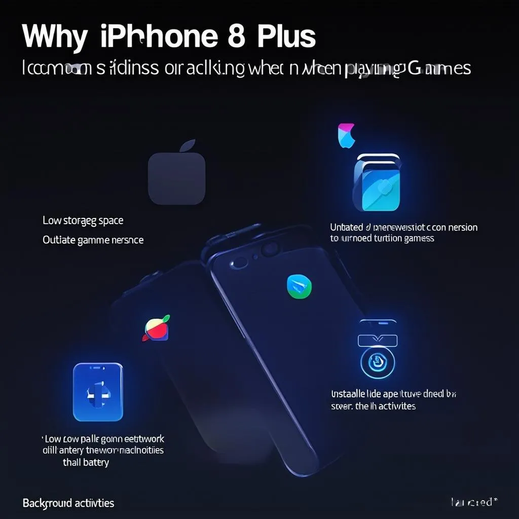 Các nguyên nhân khiến iPhone 8 Plus chơi game bị lag