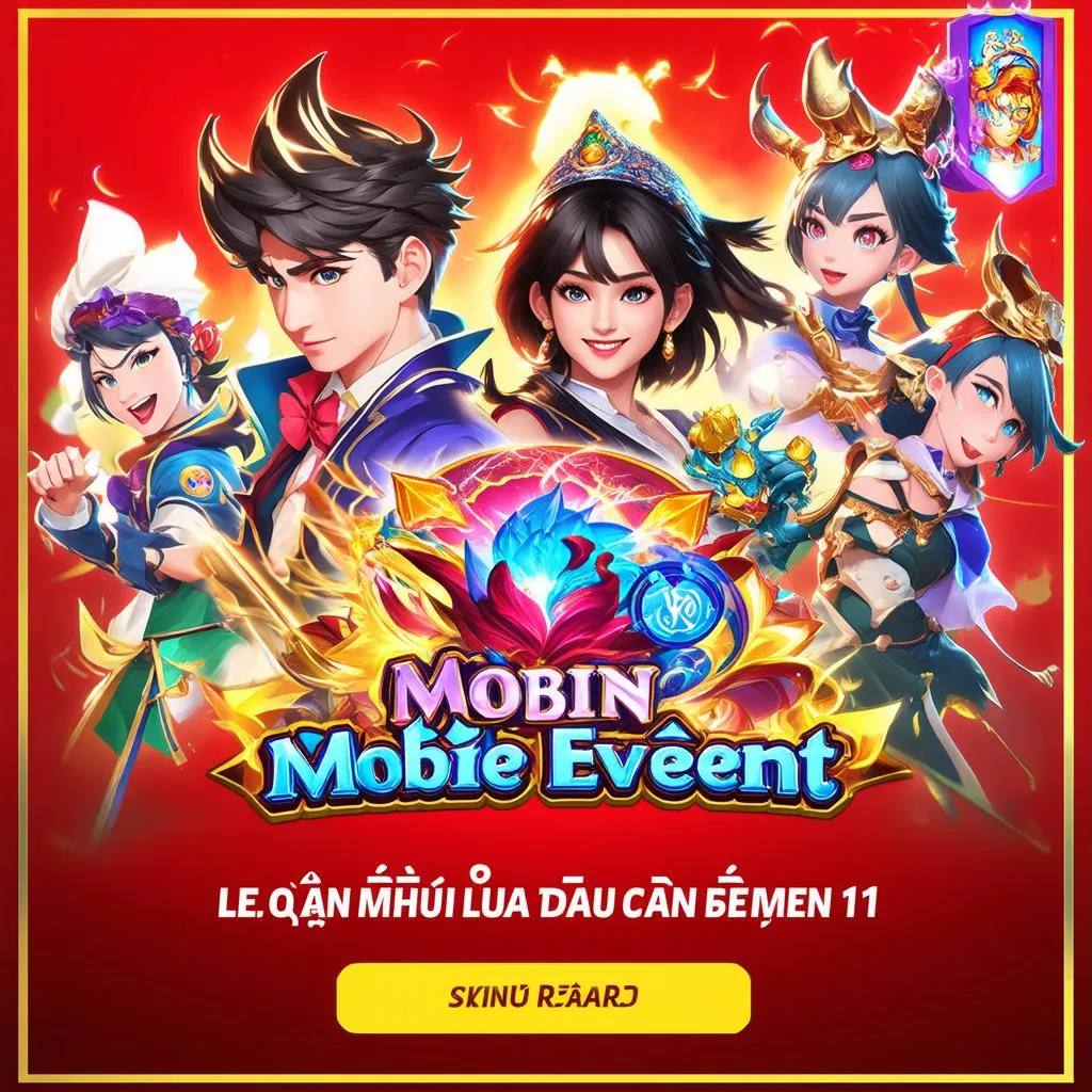 Banner quảng cáo sự kiện Liên Quân Mobile