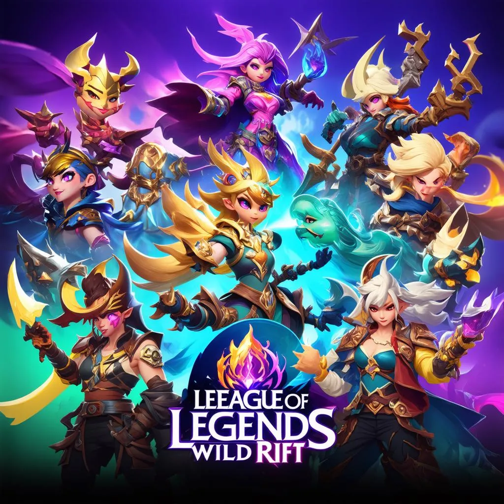 League of Legends: Wild Rift characters