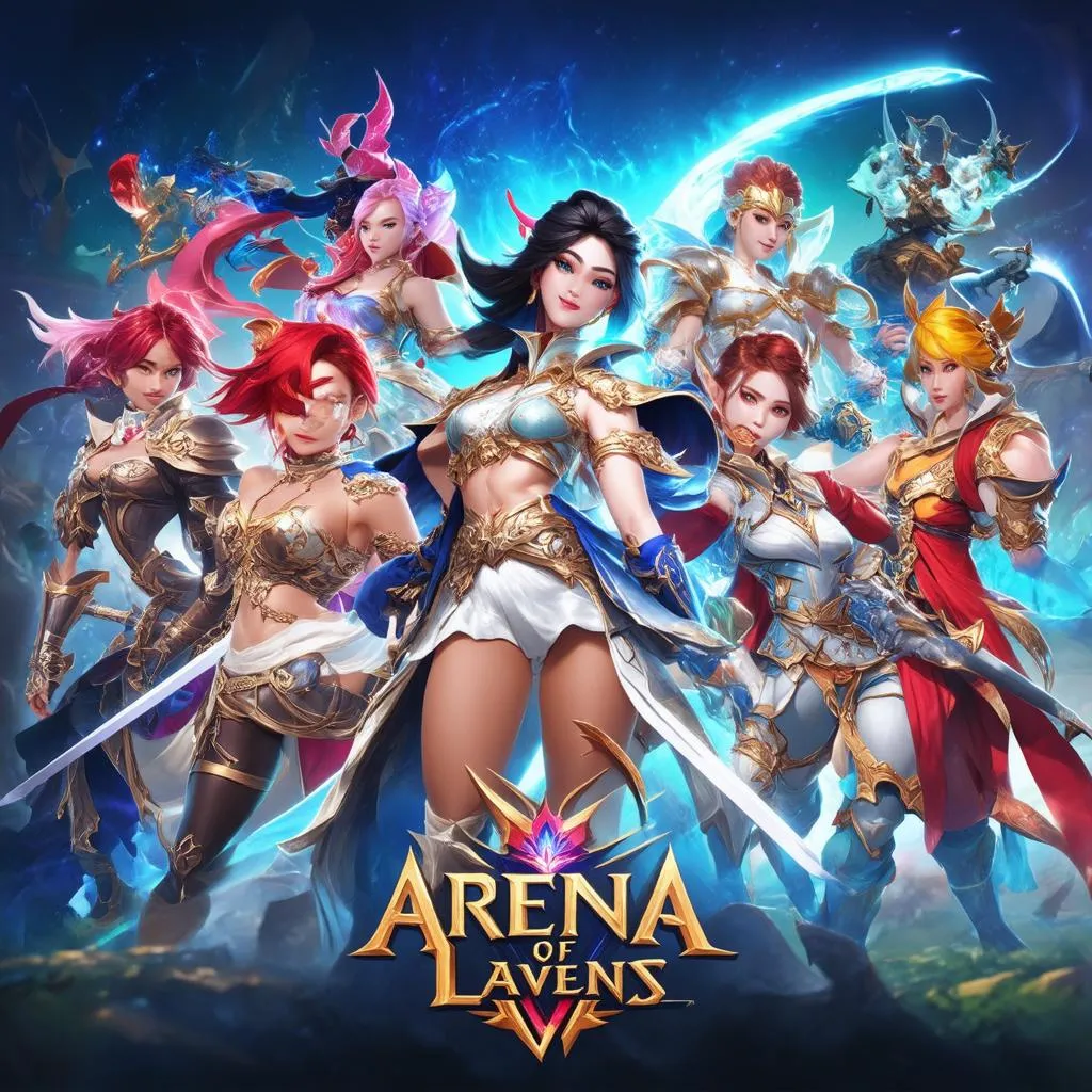 Hình ảnh các tướng trong game Liên Quân Mobile