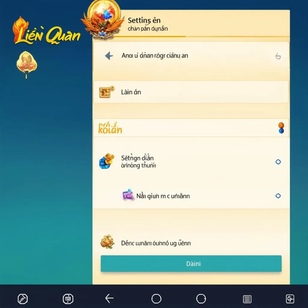 Cài đặt đồ họa Liên Quân Mobile