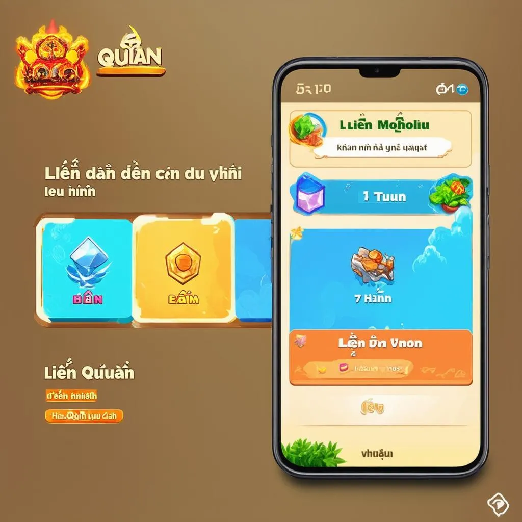 giao diện liên quân