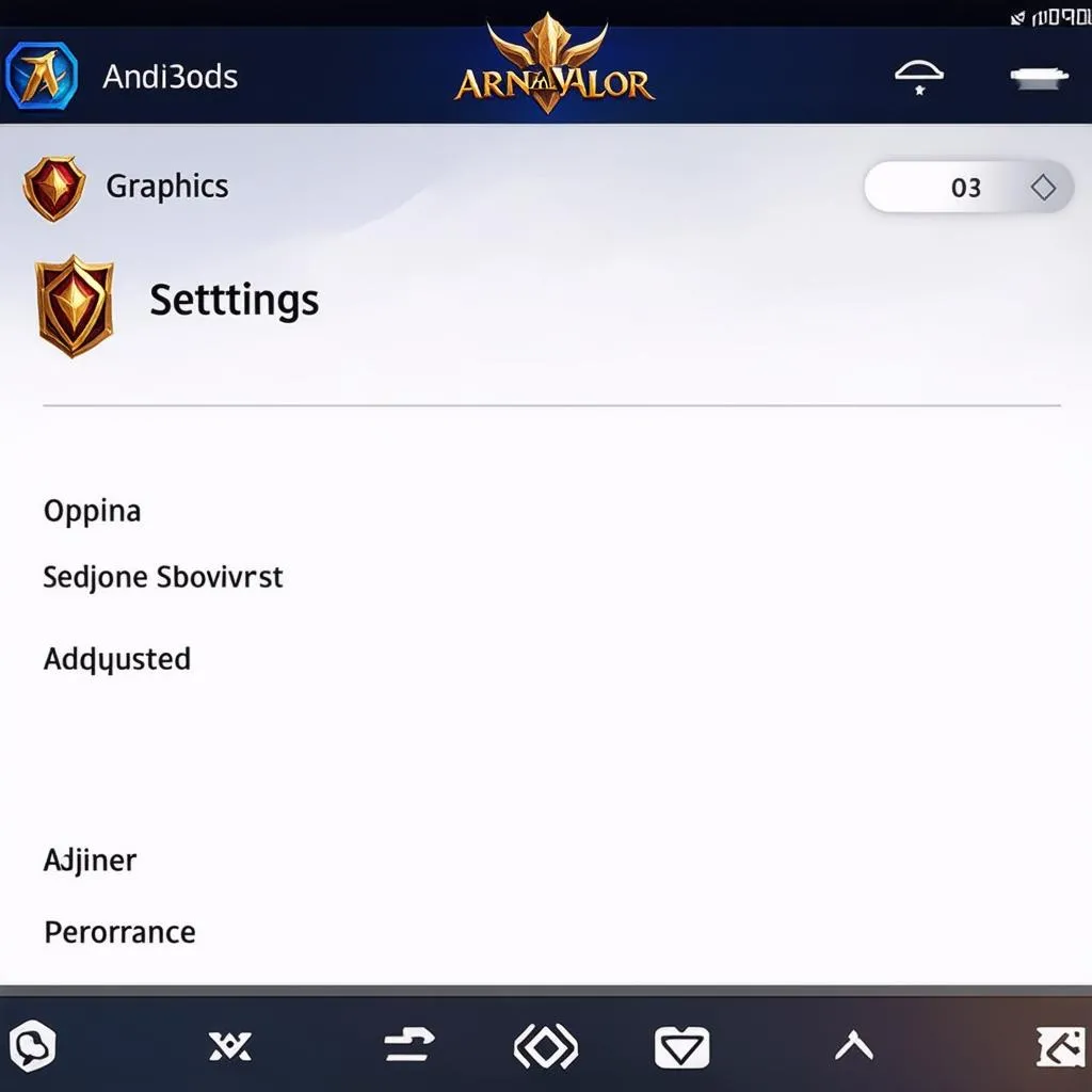 Adjusting graphics settings in Arena of Valor on iOS