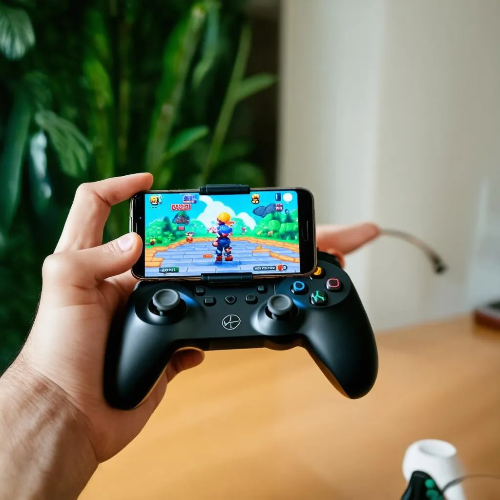 chơi game liên quân bằng gamepad