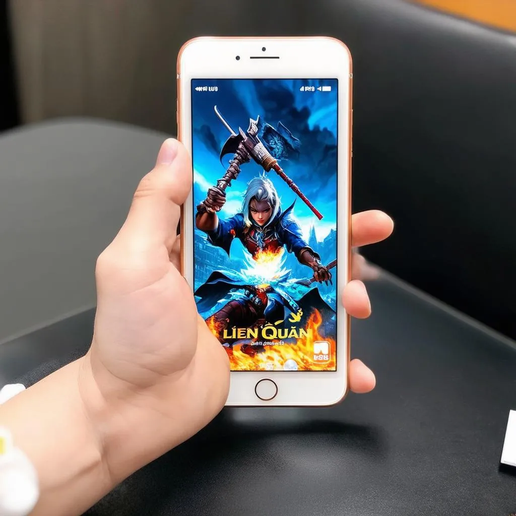 Chơi Liên Quân trên iPhone 6s Plus