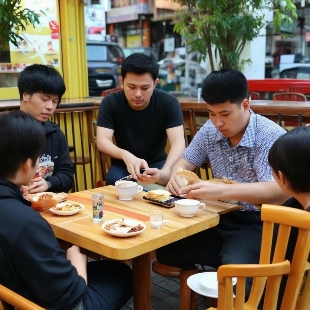 Chơi Liên Quân tại quán cafe