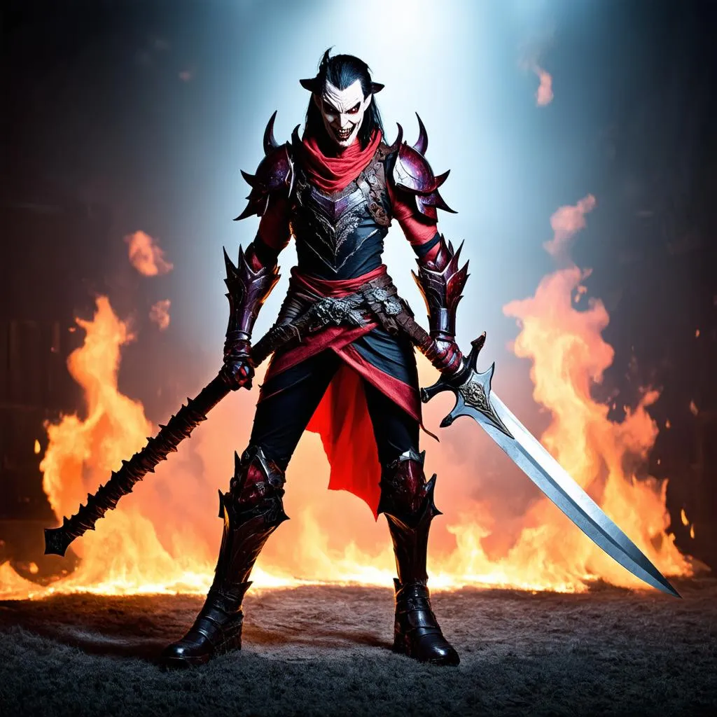 Cosplay Nakroth Siêu Việt cực ngầu