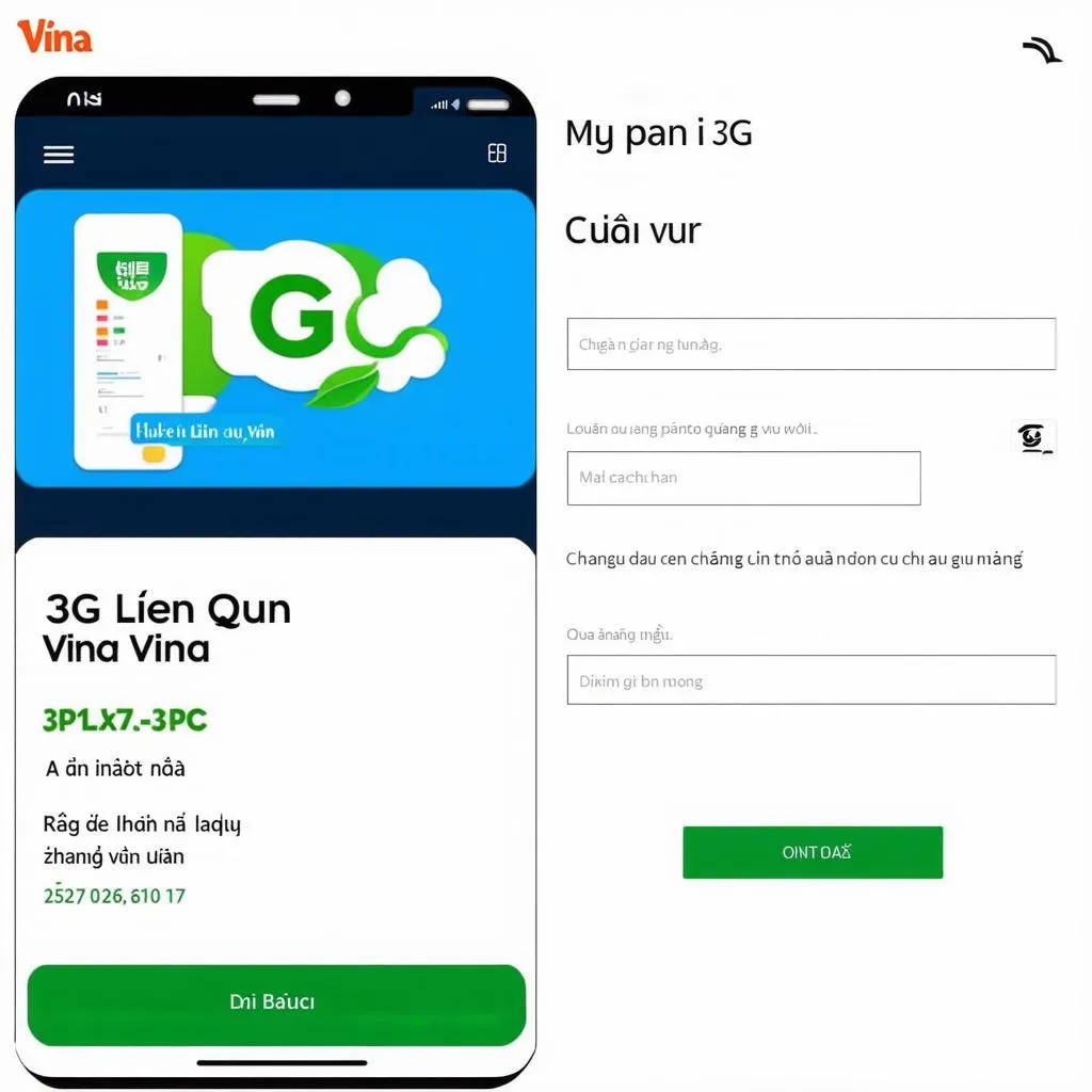 Đăng ký 3G Liên Quân Vina qua ứng dụng My Vina