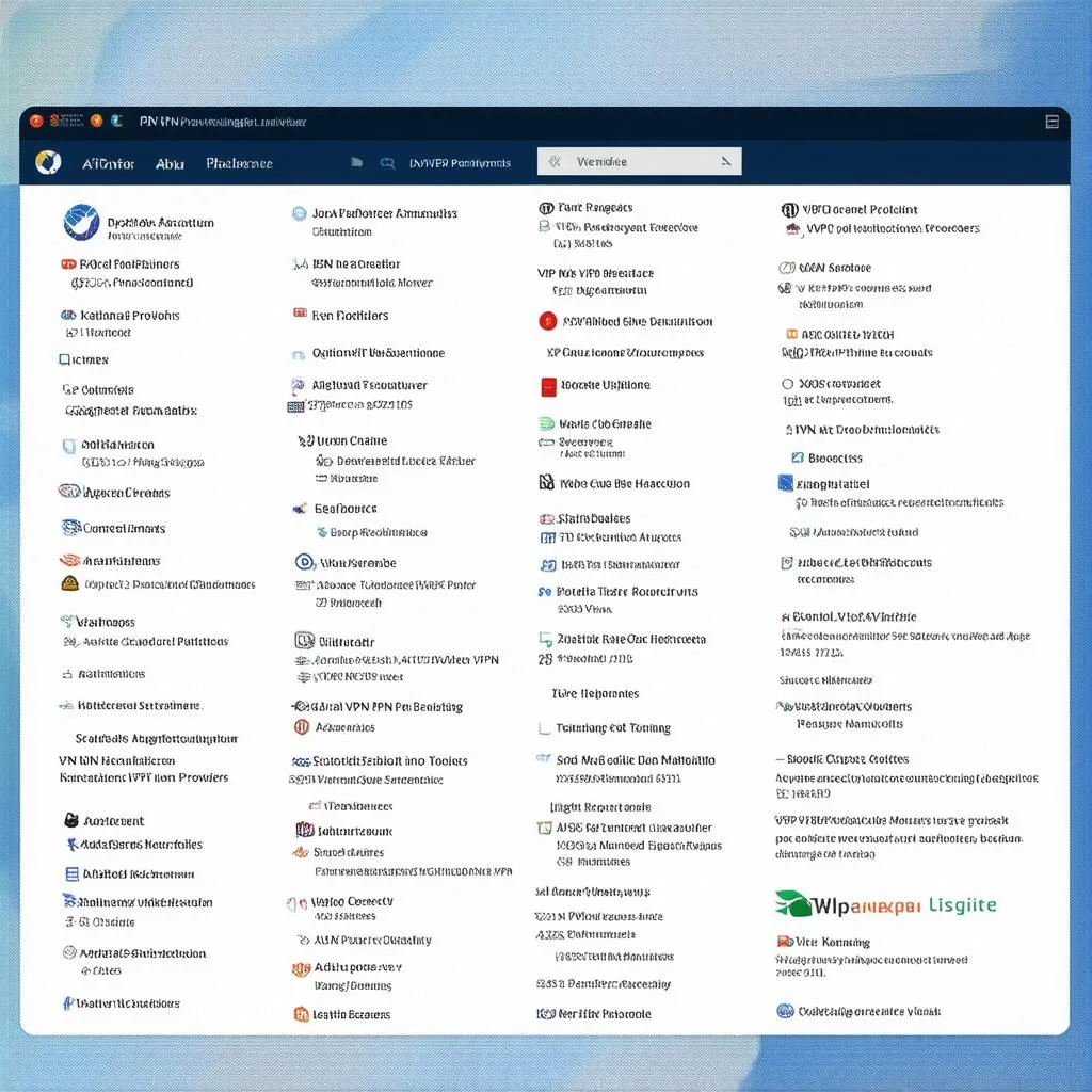 Danh sách VPN uy tín