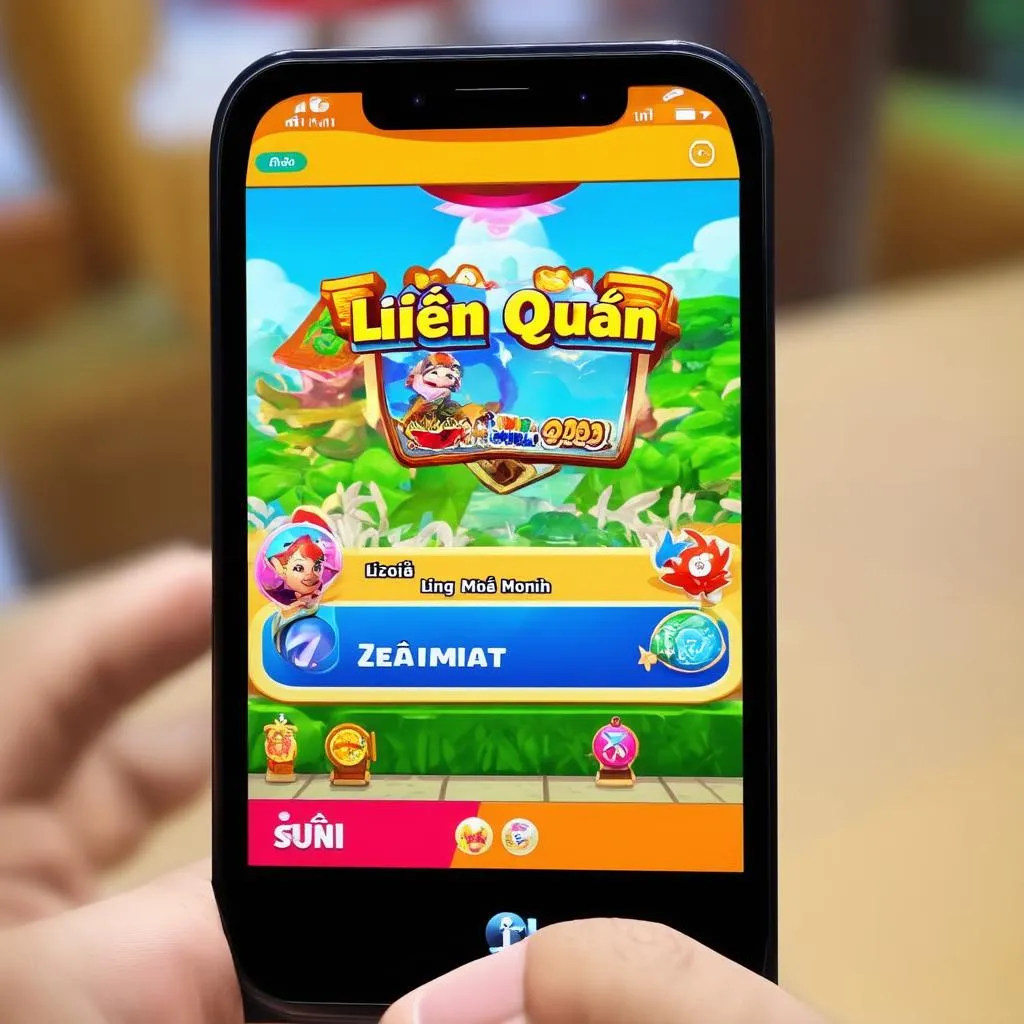 Điện thoại chơi game Liên Quân