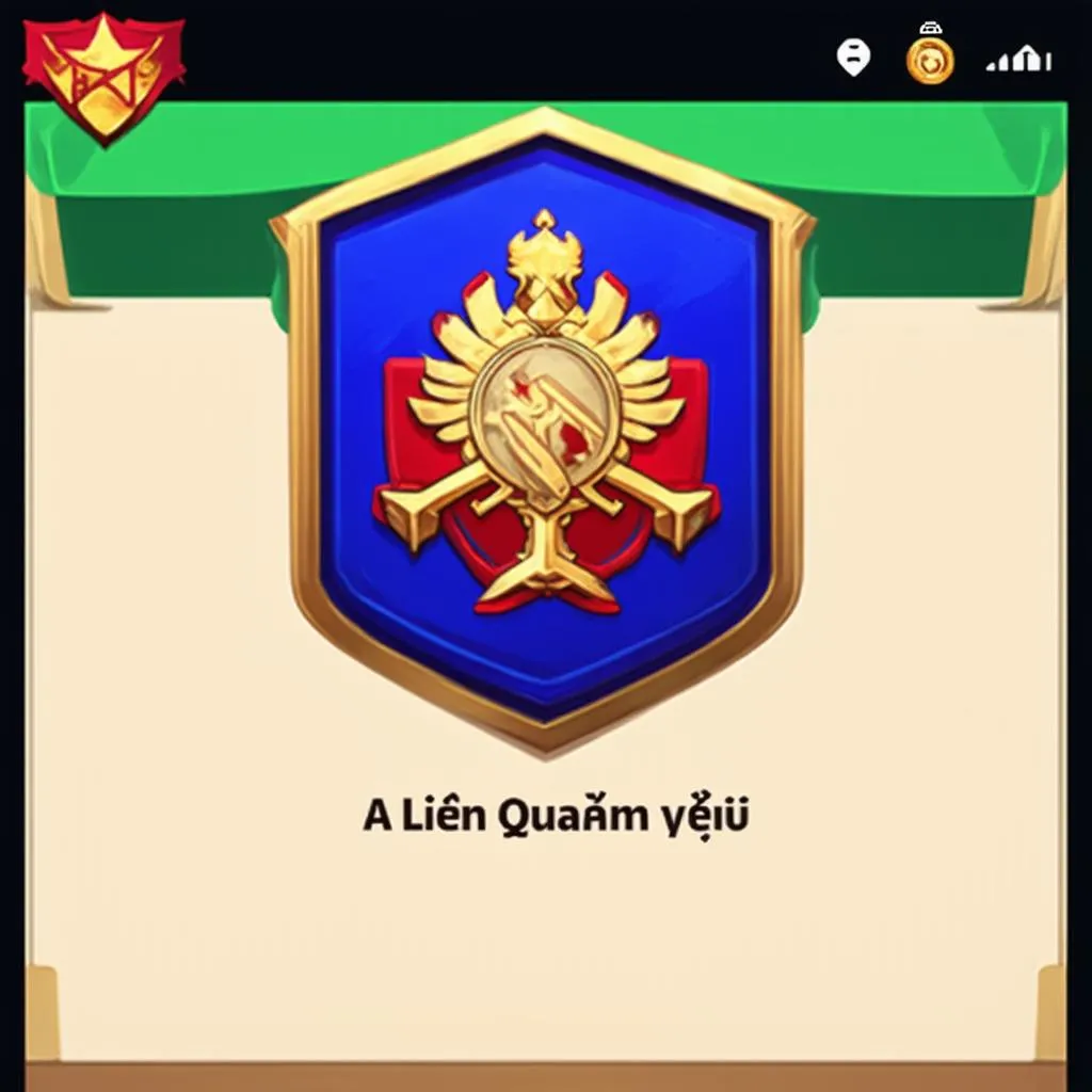 Game thủ Liên Quân đang đổi quân huy