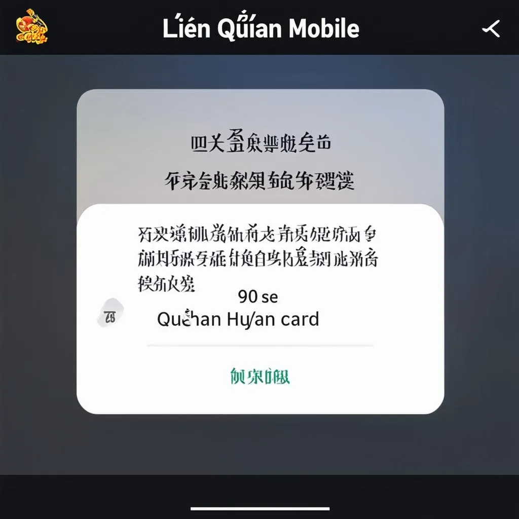 Thông báo đổi tên Liên Quân Mobile