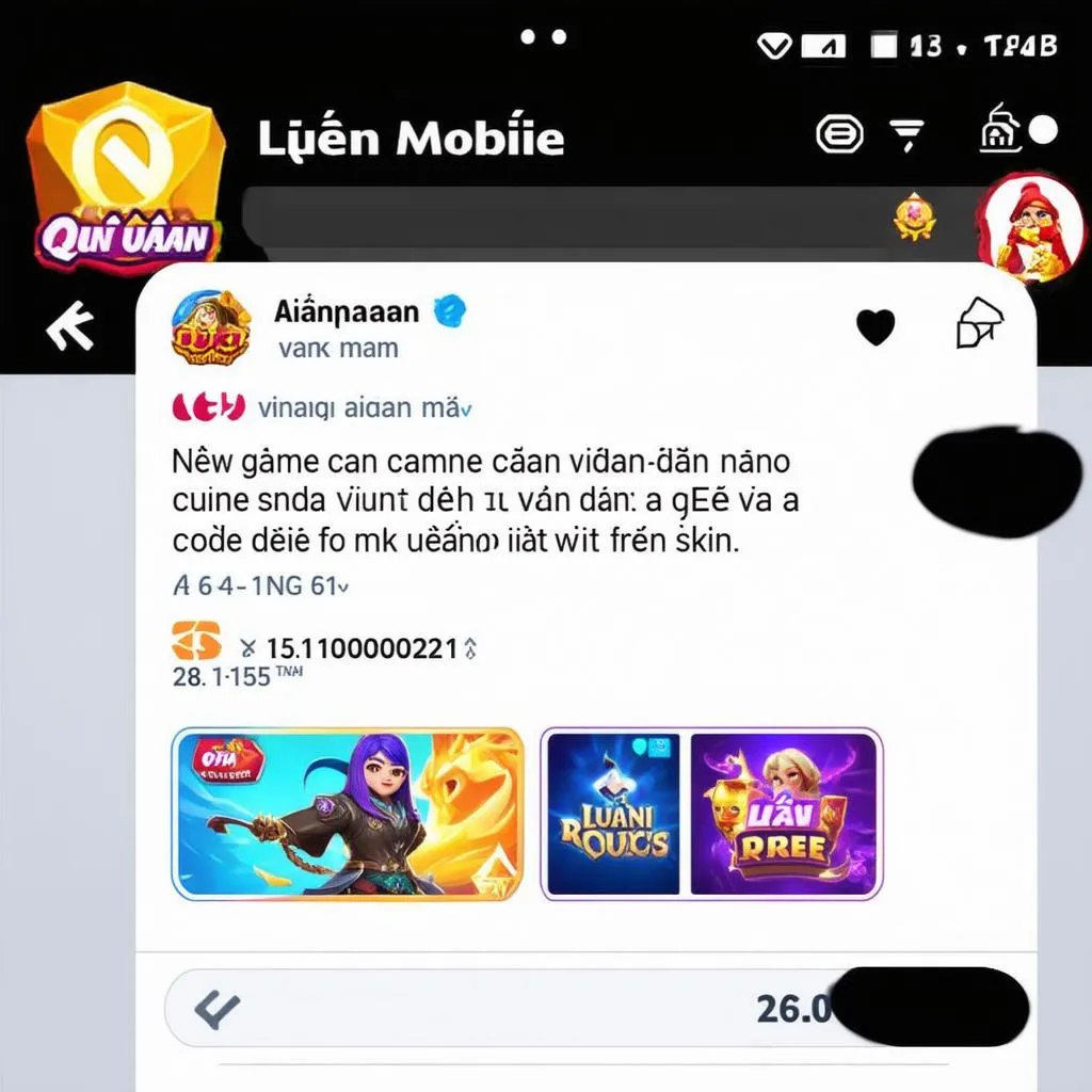 Fanpage Liên Quân Mobile