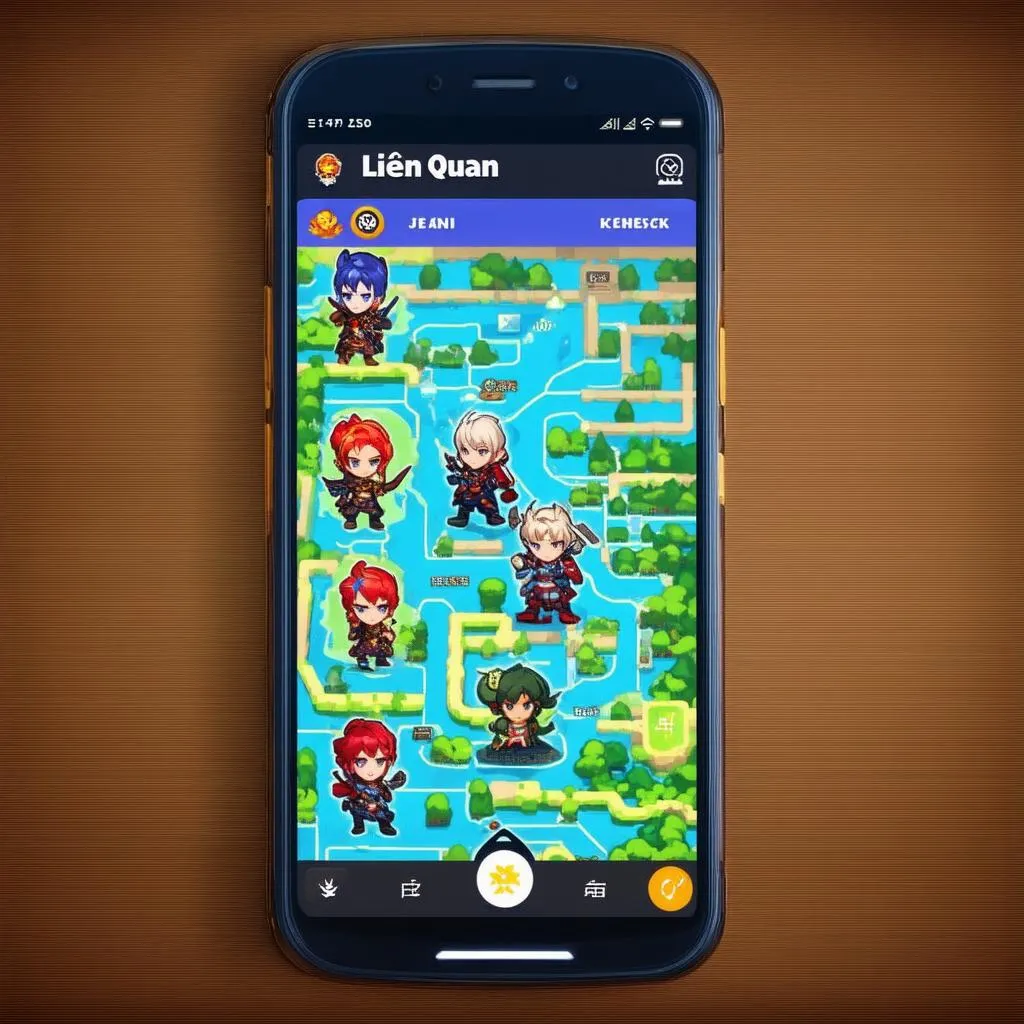 Game Liên Quân Mobile trên điện thoại