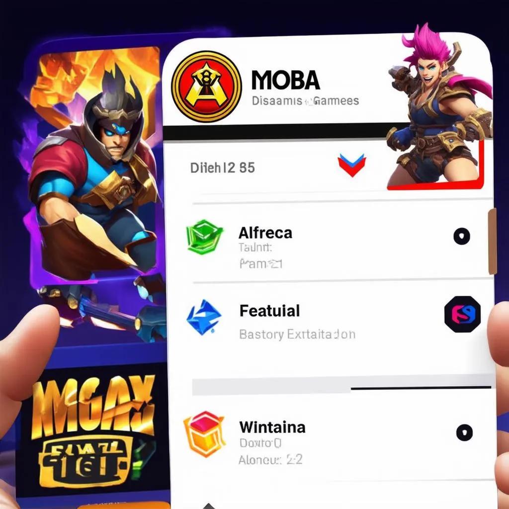 Game MOBA trên điện thoại