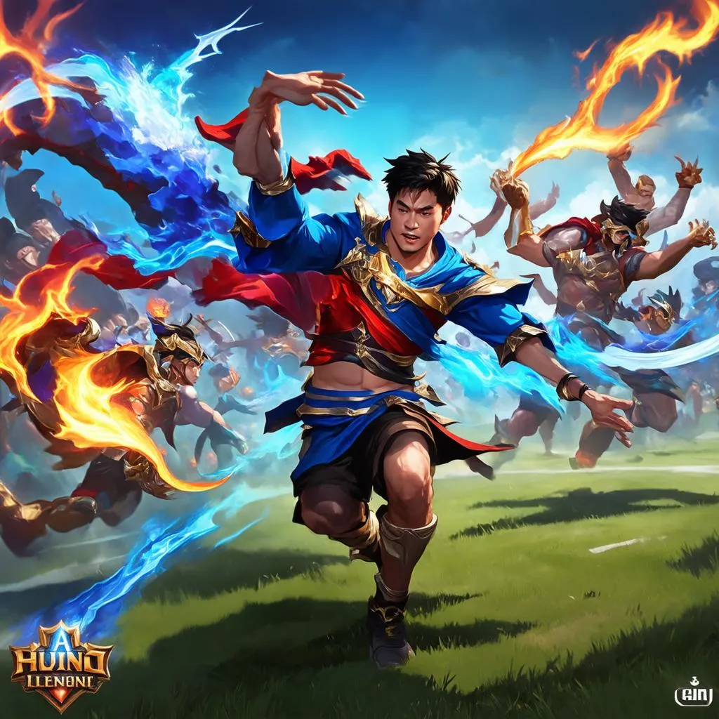 Game thủ gánh team Liên Quân