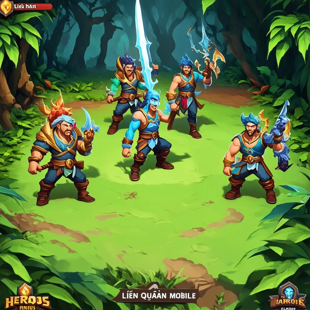 Gank team trong game Liên Quân Mobile