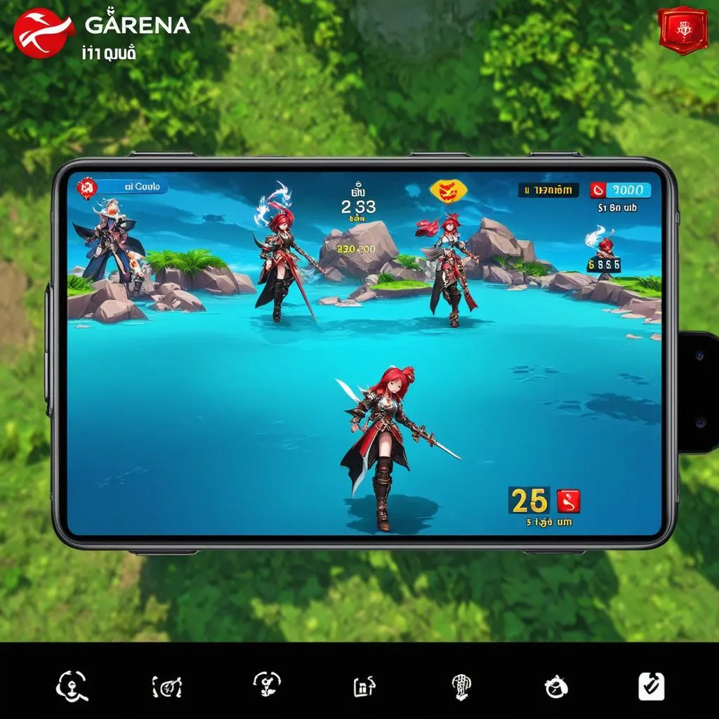 Giao diện game Garena Liên Quân Mobile