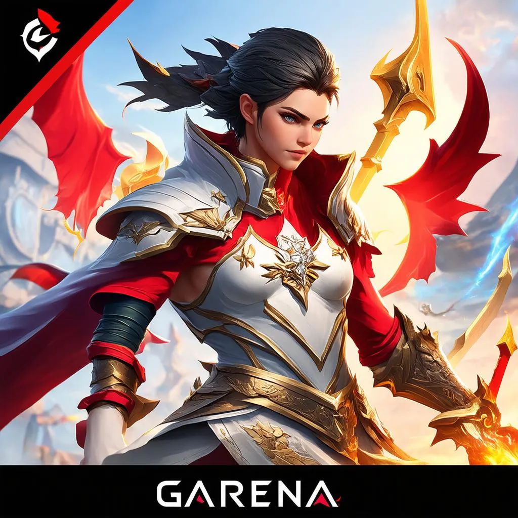 Logo game Liên Quân Mobile của Garena