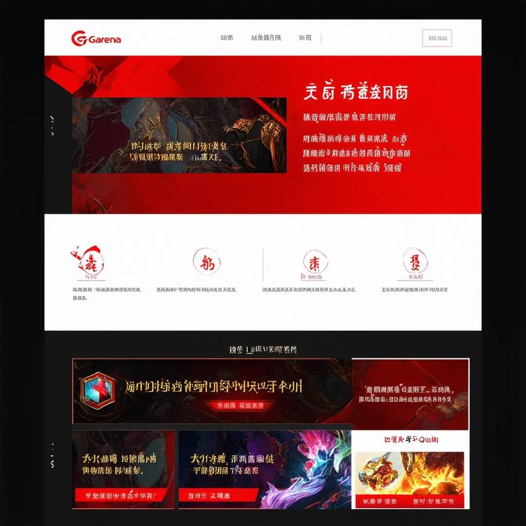 Trang chủ Garena Liên Quân