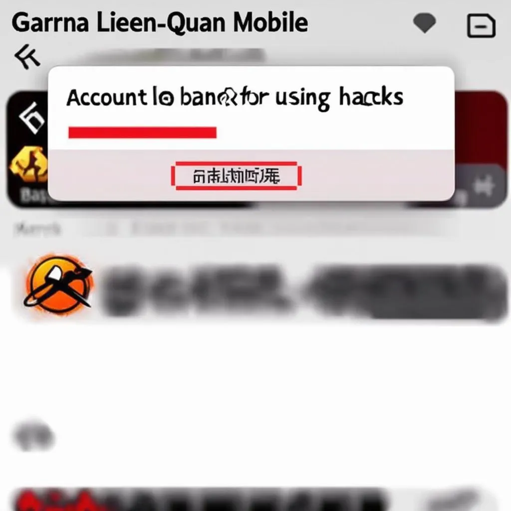 Hình ảnh minh họa việc Garena xử lý hack Liên Quân