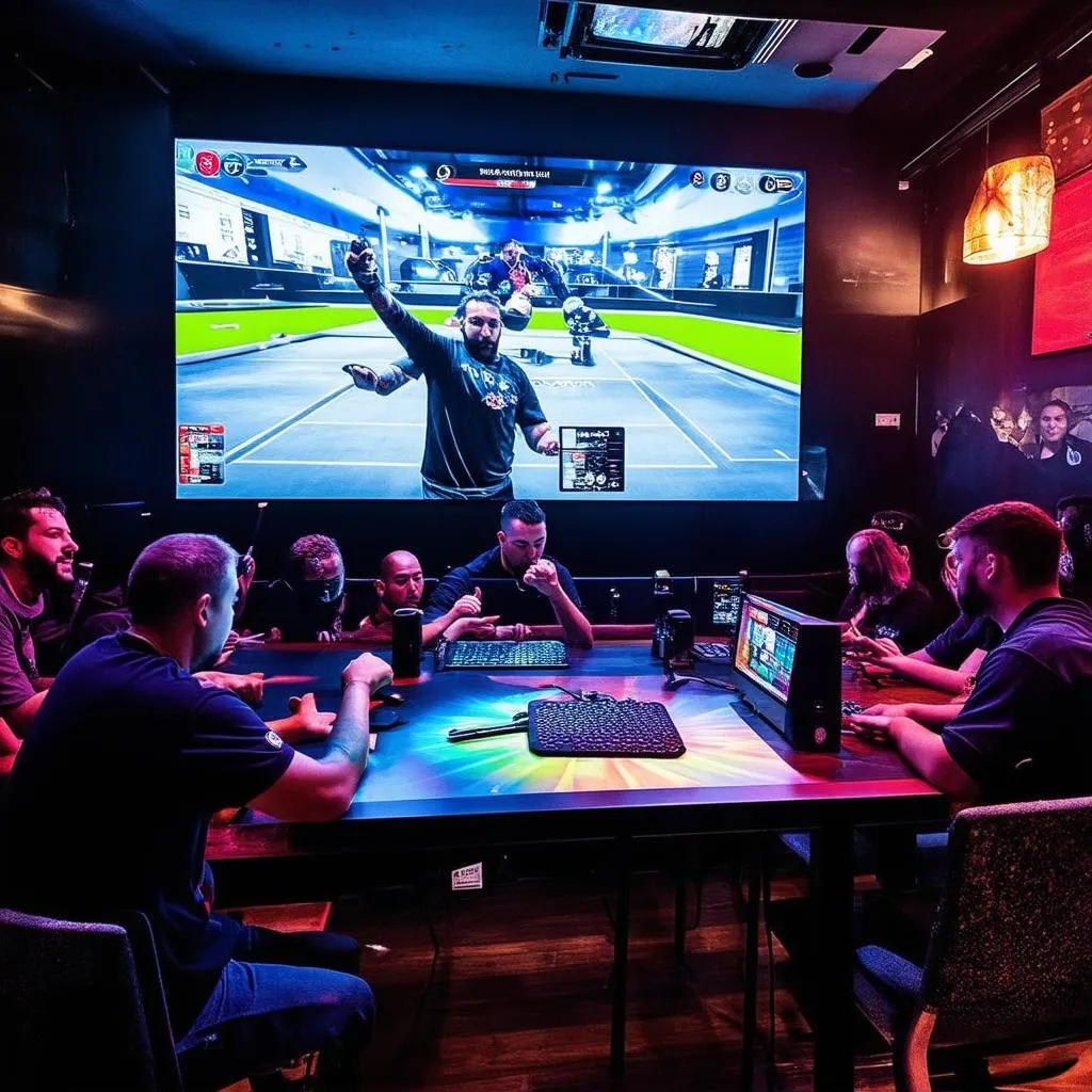 Esports Tournament at Cafe