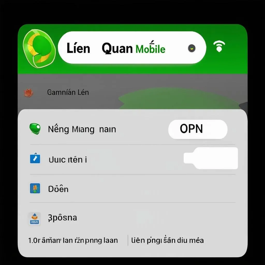 Giảm cấu hình Liên Quân Mobile