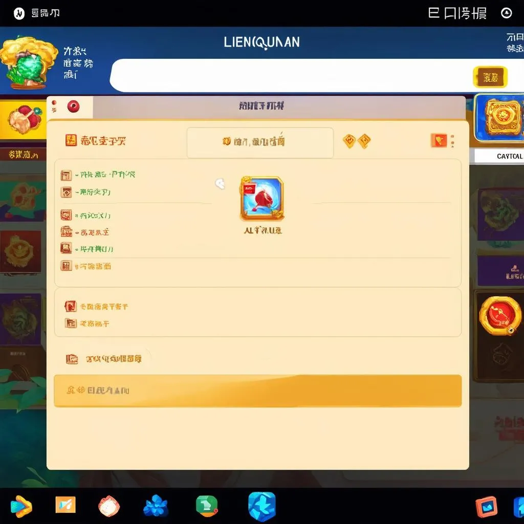 Giao Diện Chơi Game Liên Quân Trên PC