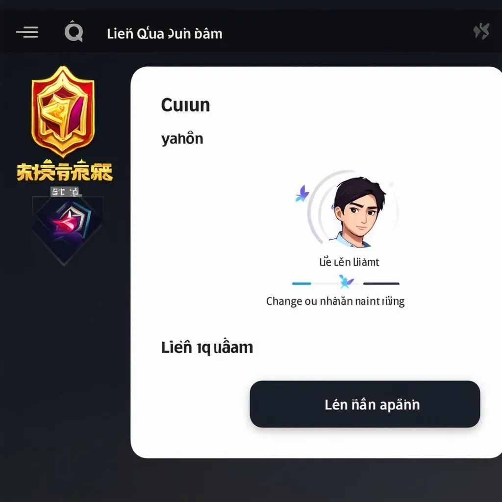 Giao Diện Đổi Tên Liên Quân