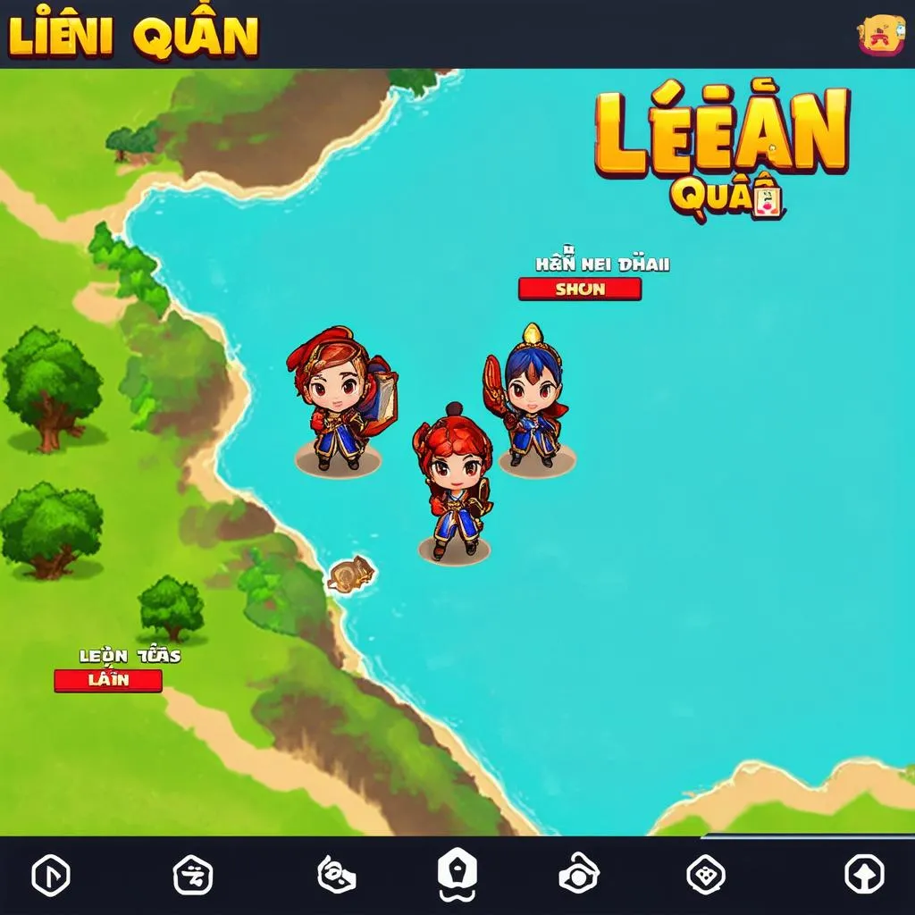 Giao diện game Liên Quân Mobile