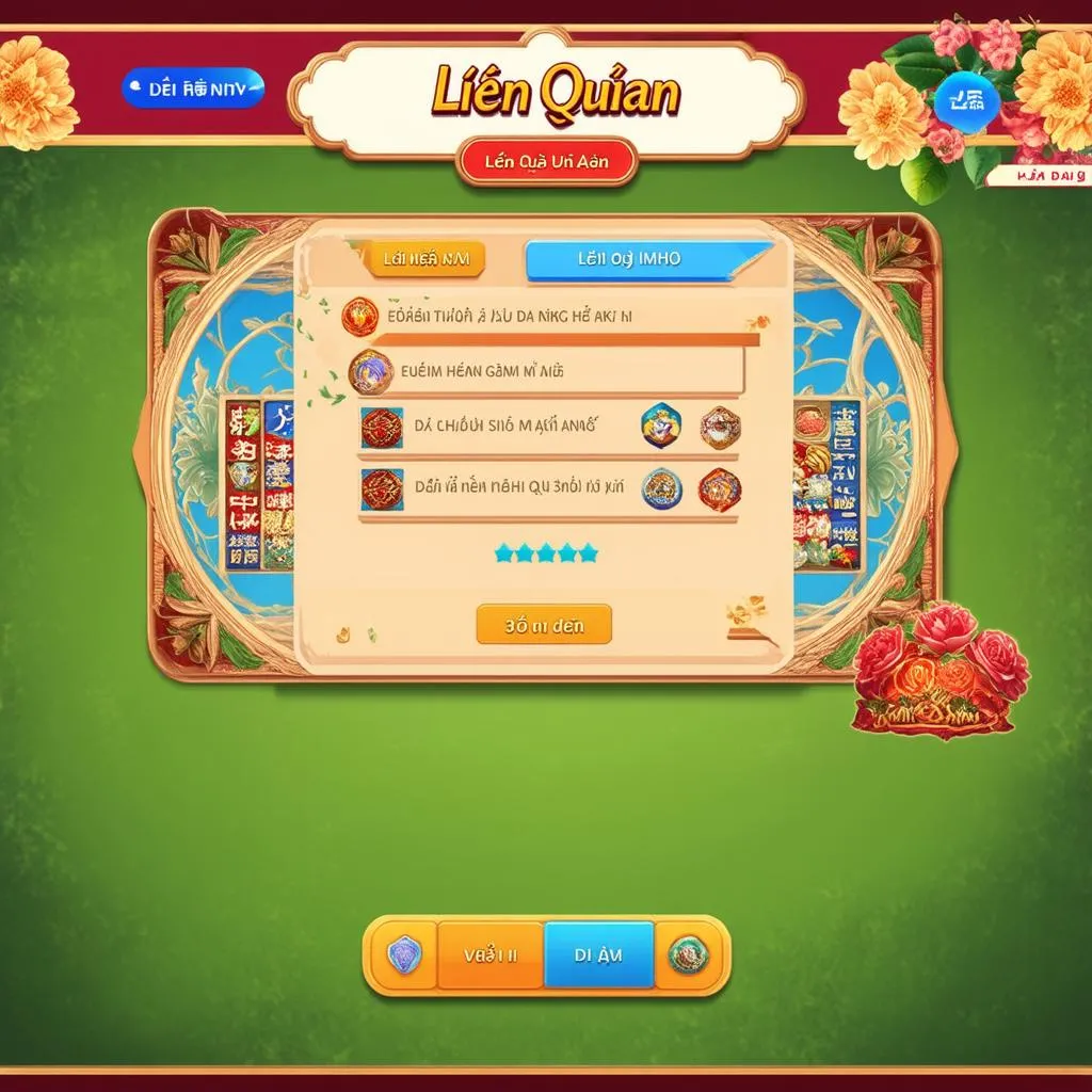 Hình ảnh giao diện game Liên Quân Mobile