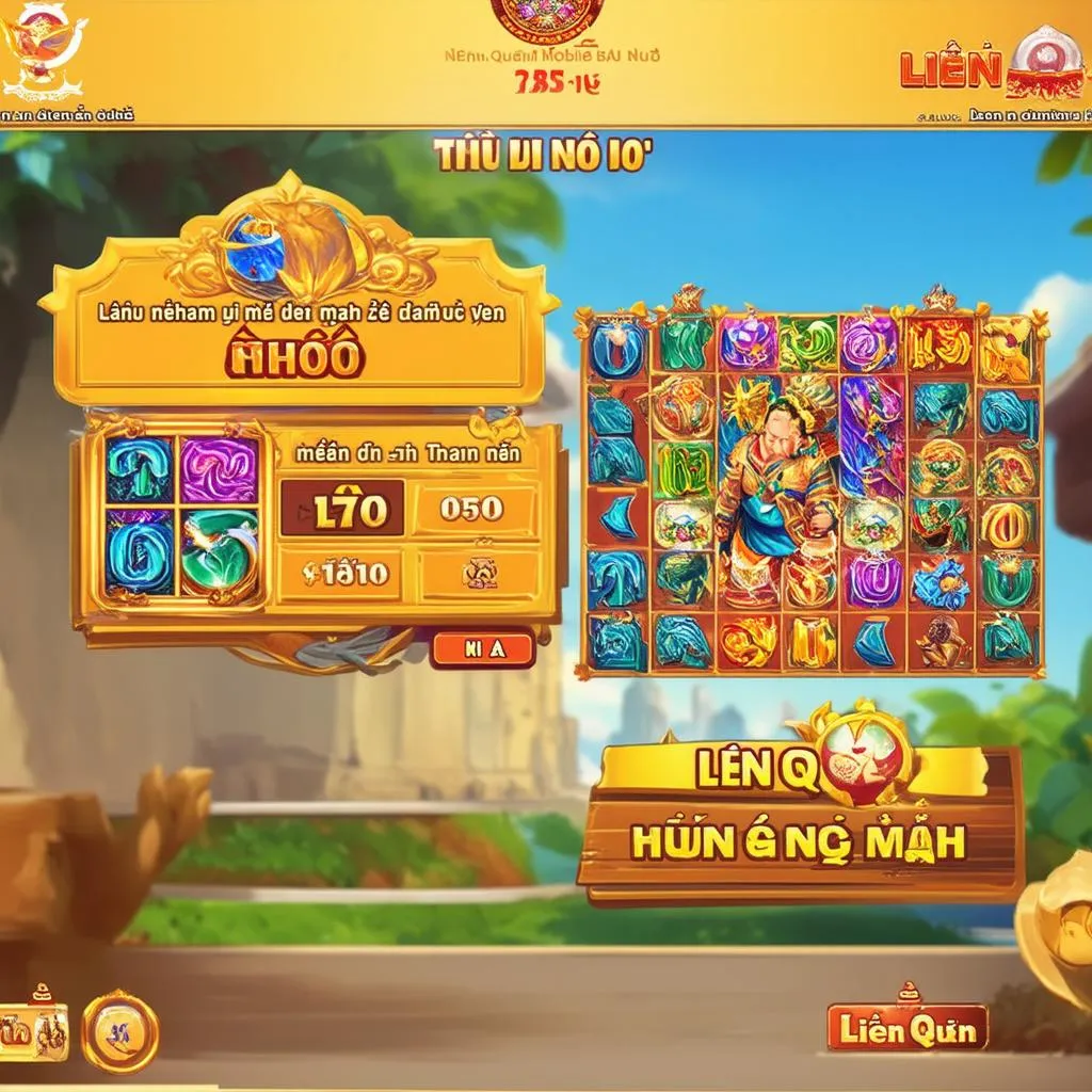 Giao diện game Liên Quân