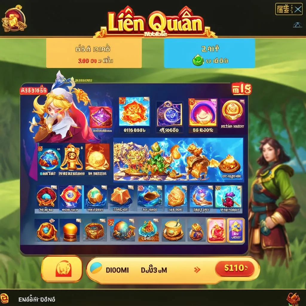 Giao diện Liên Quân