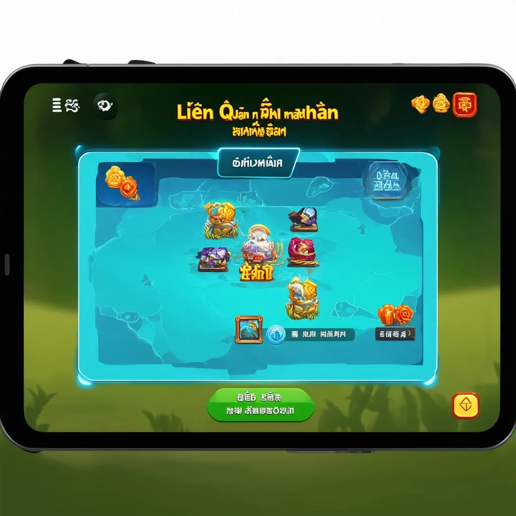 Giao diện Liên Quân Mobile