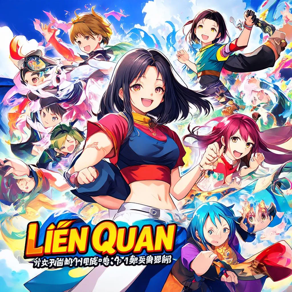 Giao diện Liên Quân Manga