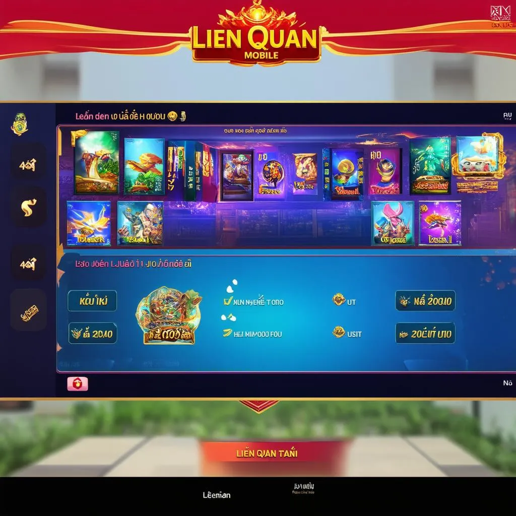 Giao Diện Liên Quân Mobile