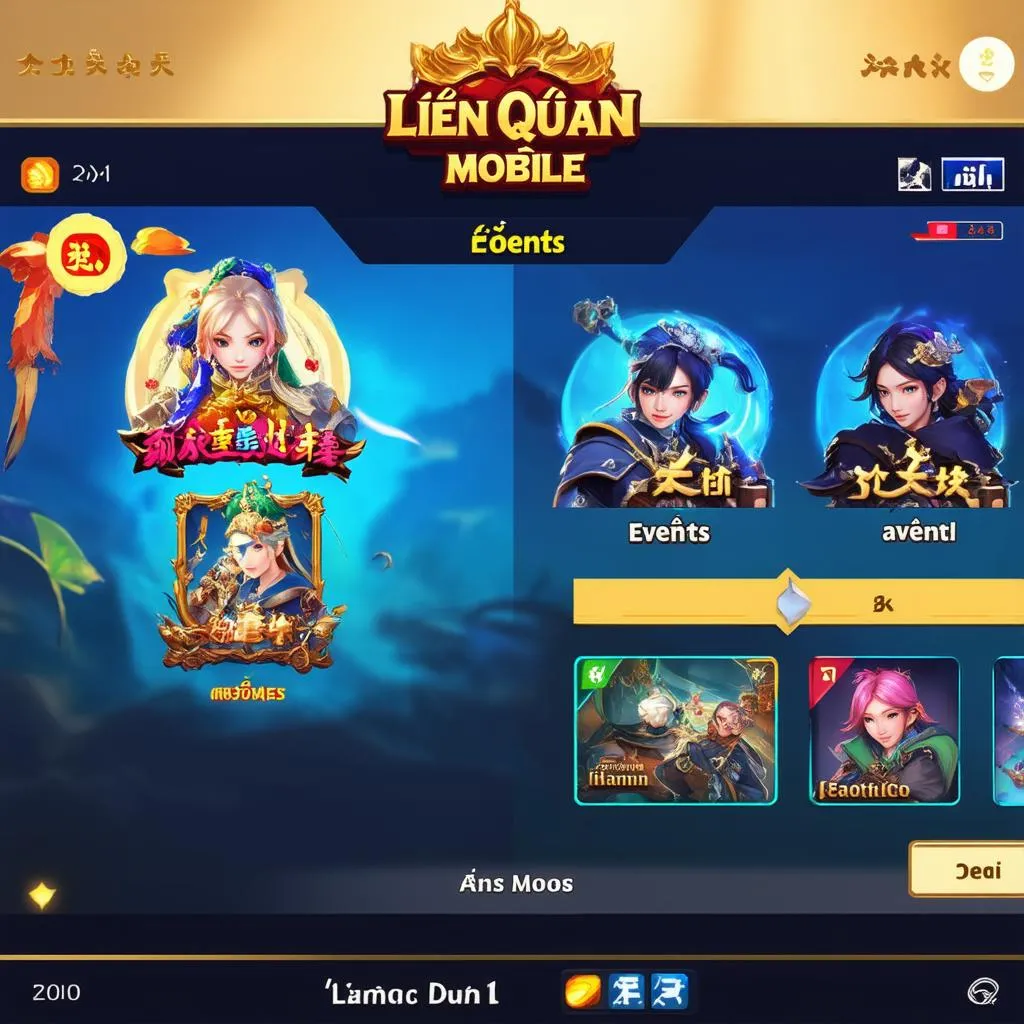 Giao Diện Liên Quân Mobile